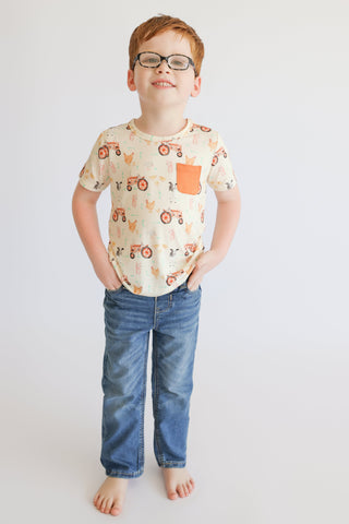 FARMYARD FRIENDS DREAM POCKET TEE
