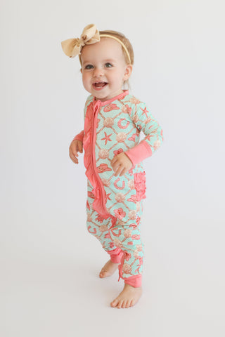 COASTAL COWGIRL DREAM RUFFLE ROMPER