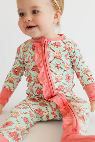 COASTAL COWGIRL DREAM RUFFLE ROMPER