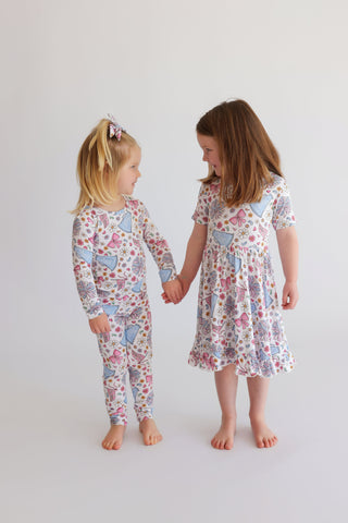 POM POWER DREAM RUFFLE DRESS