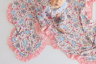 POM POWER DREAM RUFFLE BLANKET