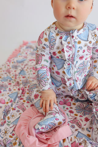 POM POWER DREAM RUFFLE ROMPER