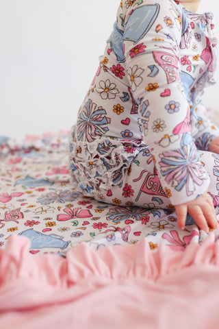 POM POWER DREAM RUFFLE ROMPER