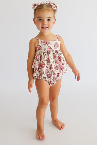 EXCLUSIVE FAIRYTAIL GARDEN RUFFLED DREAM BUBBLE ROMPER