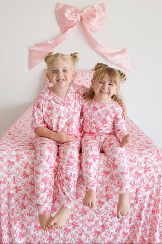 BOW CHECKERED CHARM DREAM SET