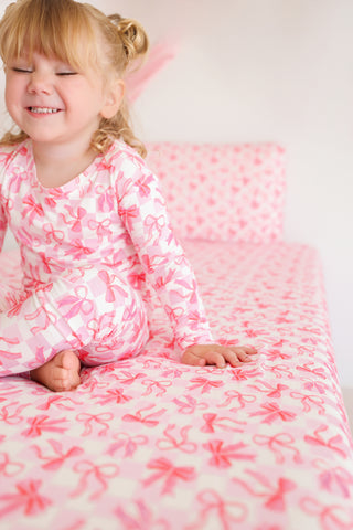 BOW CHECKERED CHARM DREAM SET