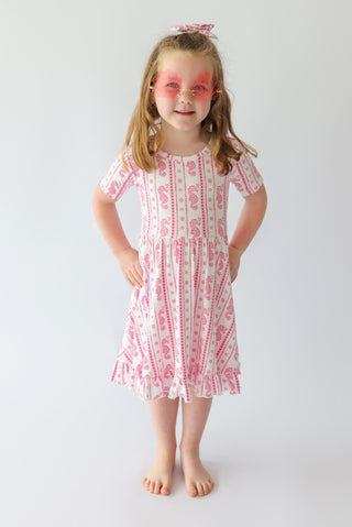 SEAHORSE SWEETHEART DREAM RUFFLE DRESS
