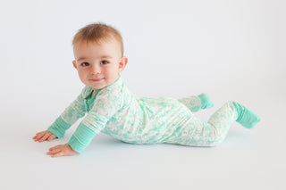 SEAFOAM TIE DYE DREAM ROMPER