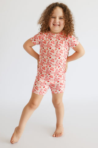 STRAWBERRY PARTY DELIGHT DREAM SHORT SET