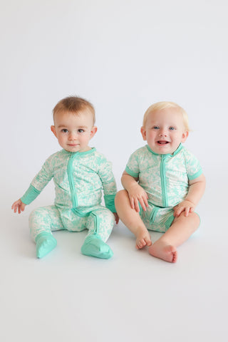 SEAFOAM TIE DYE DREAM SHORTIE