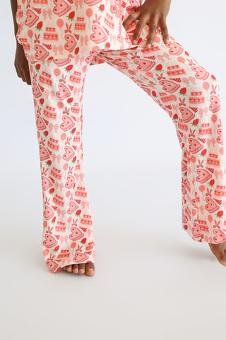 STRAWBERRY PARTY DELIGHT DREAM GIRL'S FLARE SET