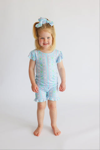 WHIMSY TULIP DREAM BOW HAIR CLIPS