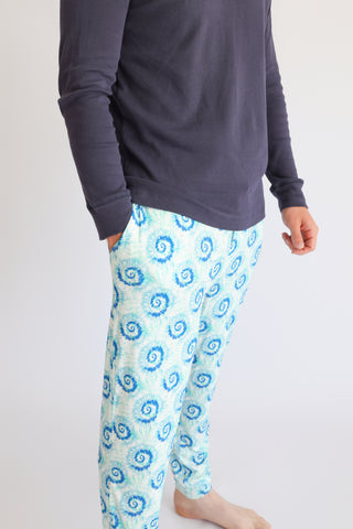 OCEAN WAVES TIE DYE MEN'S DREAM JOGGER PANT