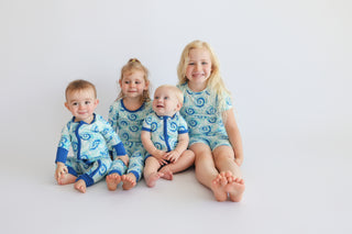 OCEAN WAVES TIE DYE DREAM ROMPER