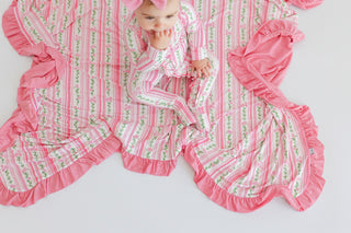 FOREVER FLORAL DREAM RUFFLE ROMPER