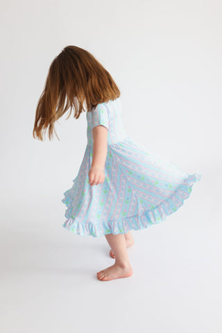WHIMSY TULIP DREAM RUFFLE DRESS