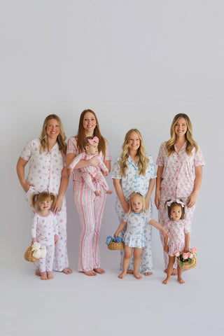 POWDER BLUE POSIE WOMEN'S DREAM FLARE SET