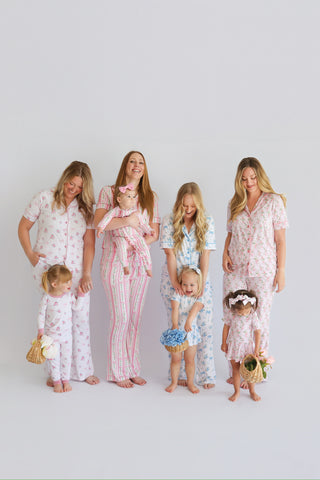 POWDER BLUE POSIE WOMEN'S DREAM FLARE SET
