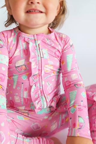 GLAMOUR MAGIC DREAM RUFFLE ROMPER