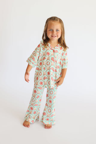 COASTAL COWGIRL DREAM GIRL'S FLARE SET