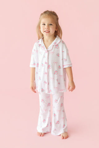 TIED WITH ROSES DREAM GIRL'S FLARE SET