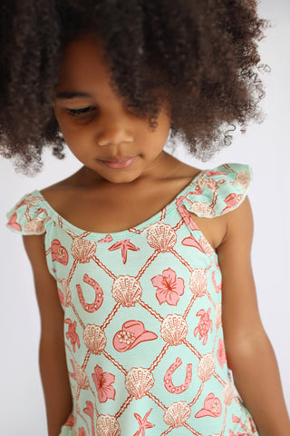 COASTAL COWGIRL DREAM RUFFLE TANK