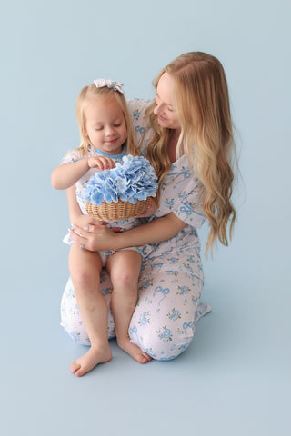 POWDER BLUE POSIE WOMEN'S DREAM FLARE SET