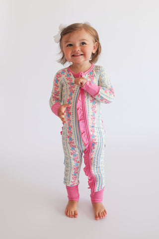 PETITE POSIE DREAM RUFFLE ROMPER