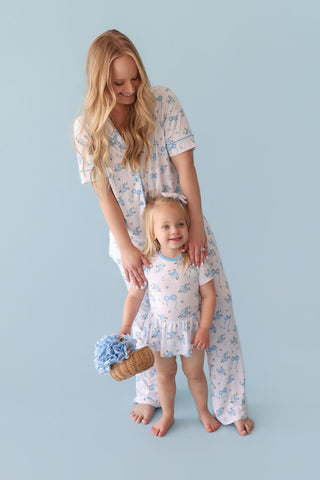 POWDER BLUE POSIE WOMEN'S DREAM FLARE SET