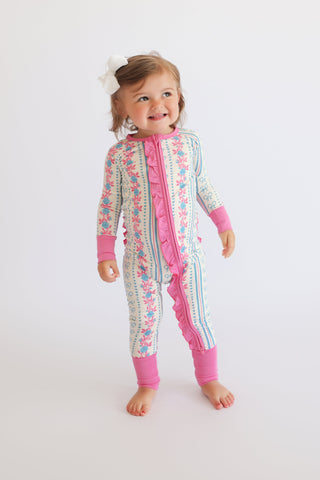 PETITE POSIE DREAM RUFFLE ROMPER