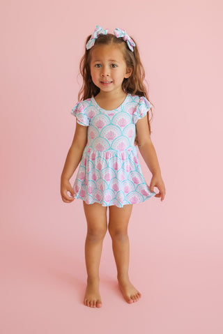 COQUETTE COAST DREAM CAP SLEEVE BODYSUIT DRESS
