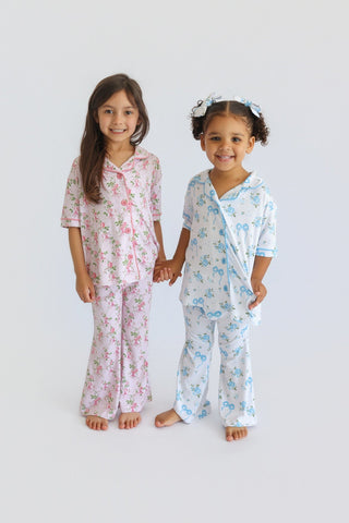 POWDER BLUE POSIE DREAM GIRL'S FLARE SET