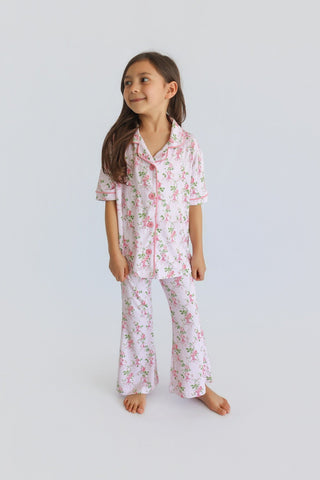 BLOOMING TRELLIS DREAM GIRL'S FLARE SET