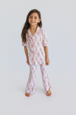 BLOOMING TRELLIS DREAM GIRL'S FLARE SET