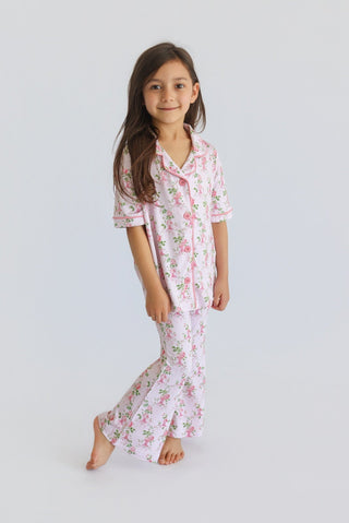 BLOOMING TRELLIS DREAM GIRL'S FLARE SET