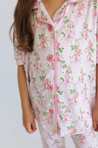 BLOOMING TRELLIS DREAM GIRL'S FLARE SET