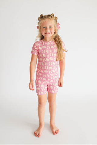 COASTAL CHIC DREAM SHORT SET
