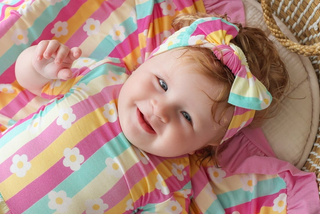DAISY STRIPE DELIGHT DREAM BOW
