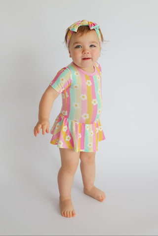 DAISY STRIPE DELIGHT DREAM BOW