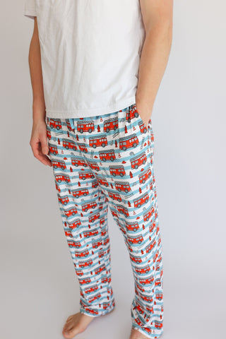 FIRETRUCK FRENZY DREAM MEN'S PANTS