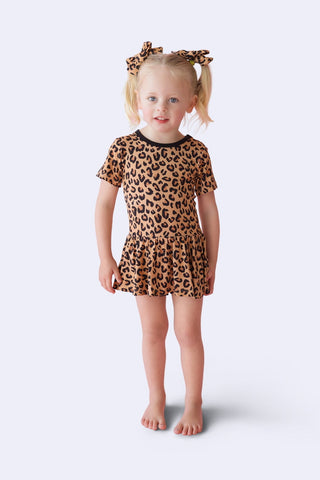 LEOPARD DREAM BOW HAIR CLIPS