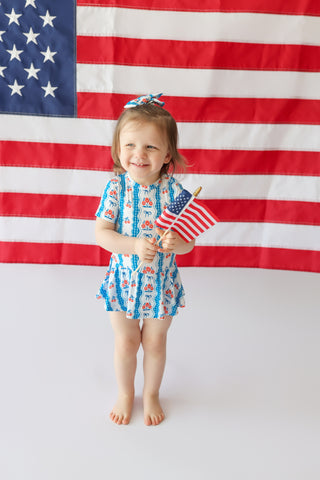 LIBERTY BLOSSOM BOWS DREAM BODYSUIT DRESS