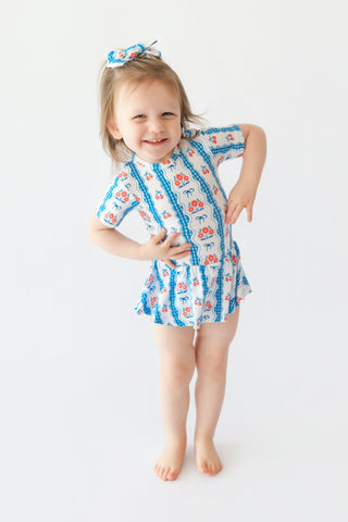 LIBERTY BLOSSOM BOWS DREAM BODYSUIT DRESS
