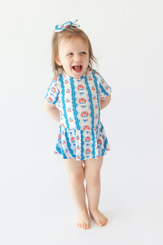 LIBERTY BLOSSOM BOWS DREAM BODYSUIT DRESS