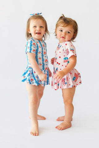 LIBERTY BLOSSOM BOWS DREAM BODYSUIT DRESS