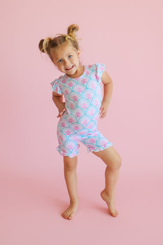 COQUETTE COAST DREAM RUFFLE SHORT SET