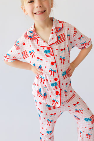 STAR-SPANGLED SWEETHEART DREAM GIRL'S FLARE SET