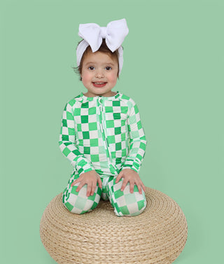 LUCKY CHECKERS DREAM ROMPER