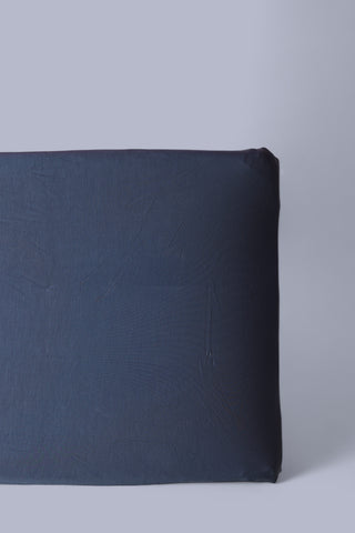 SLATE BLUE DREAM CRIB SHEET