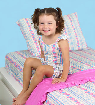 PETITE POSIE DREAM TWIN SHEET SET